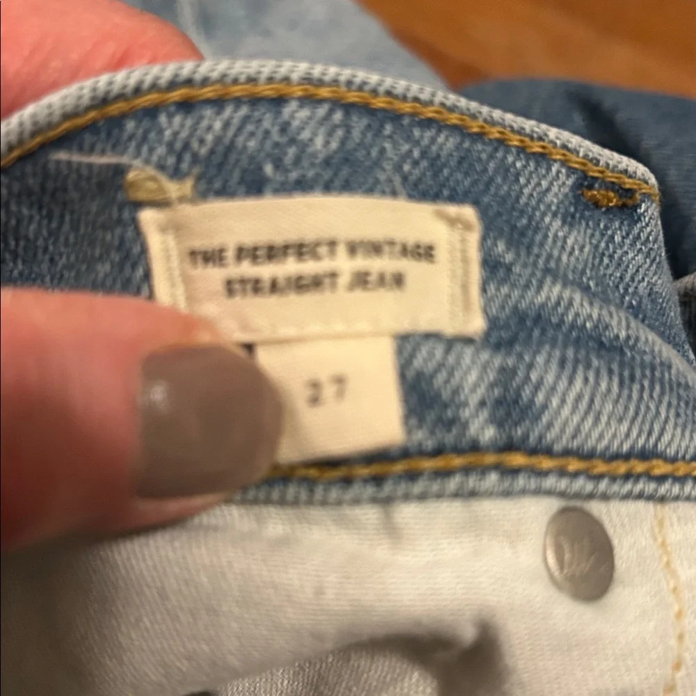 Madewell vintage straight leg with or without cuffs - Picture 4 of 5